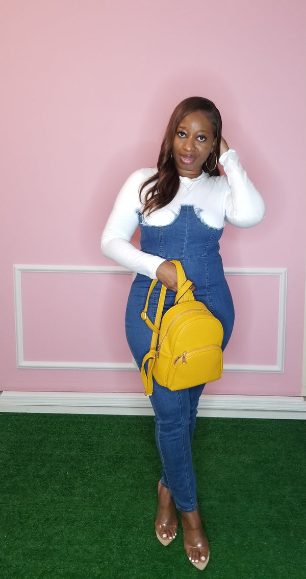 Daisy Denim Jumpsuit