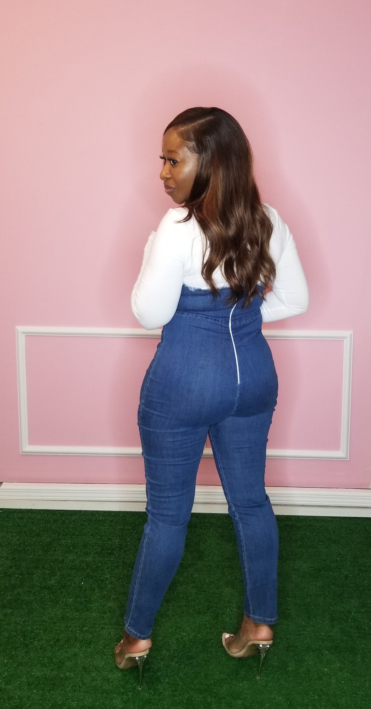 Daisy Denim Jumpsuit