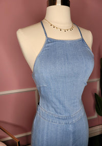 Janet Denim Jumpsuit